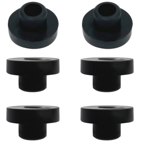 Letayar fuel tank bushing grommet 6-pack seals lawn mower openings for leak prevention.