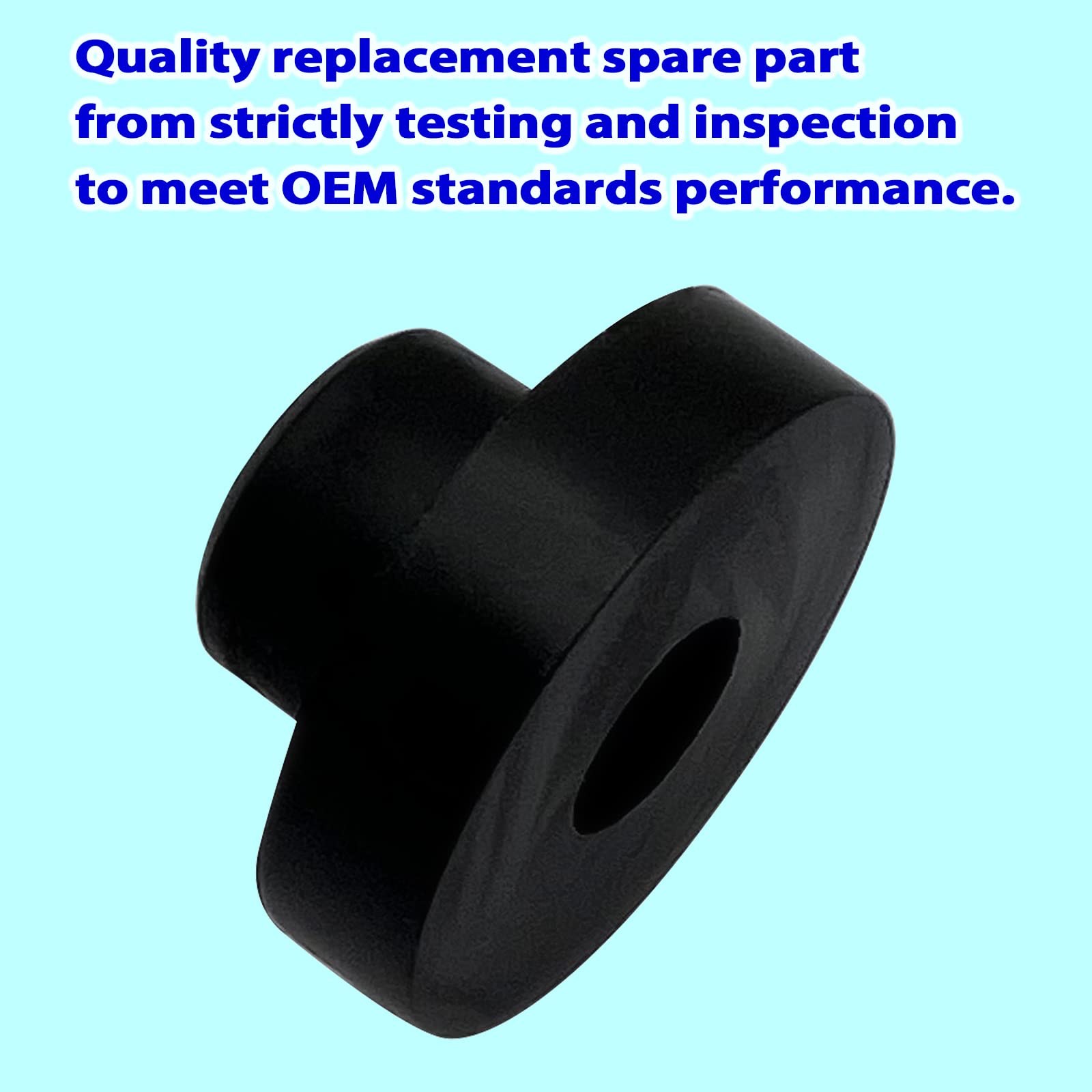 Letayar durable rubber resists wear to keep fuel connections tight.