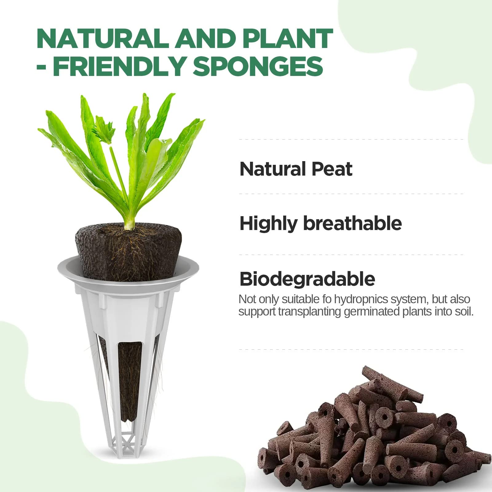 LETPOT fits most round-hole hydroponic machines for flexible arrangements.