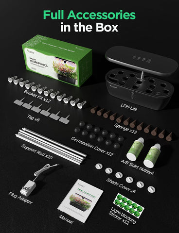 LETPOT LPH-Lite dual grow modes tailor light for stages