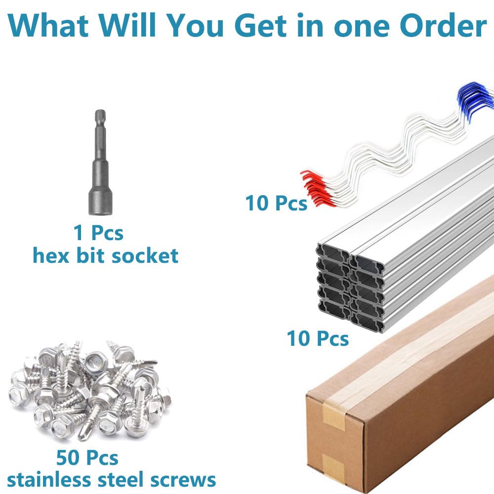 LetsFix bundle enables quick attachment of film or shade cloth to greenhouse