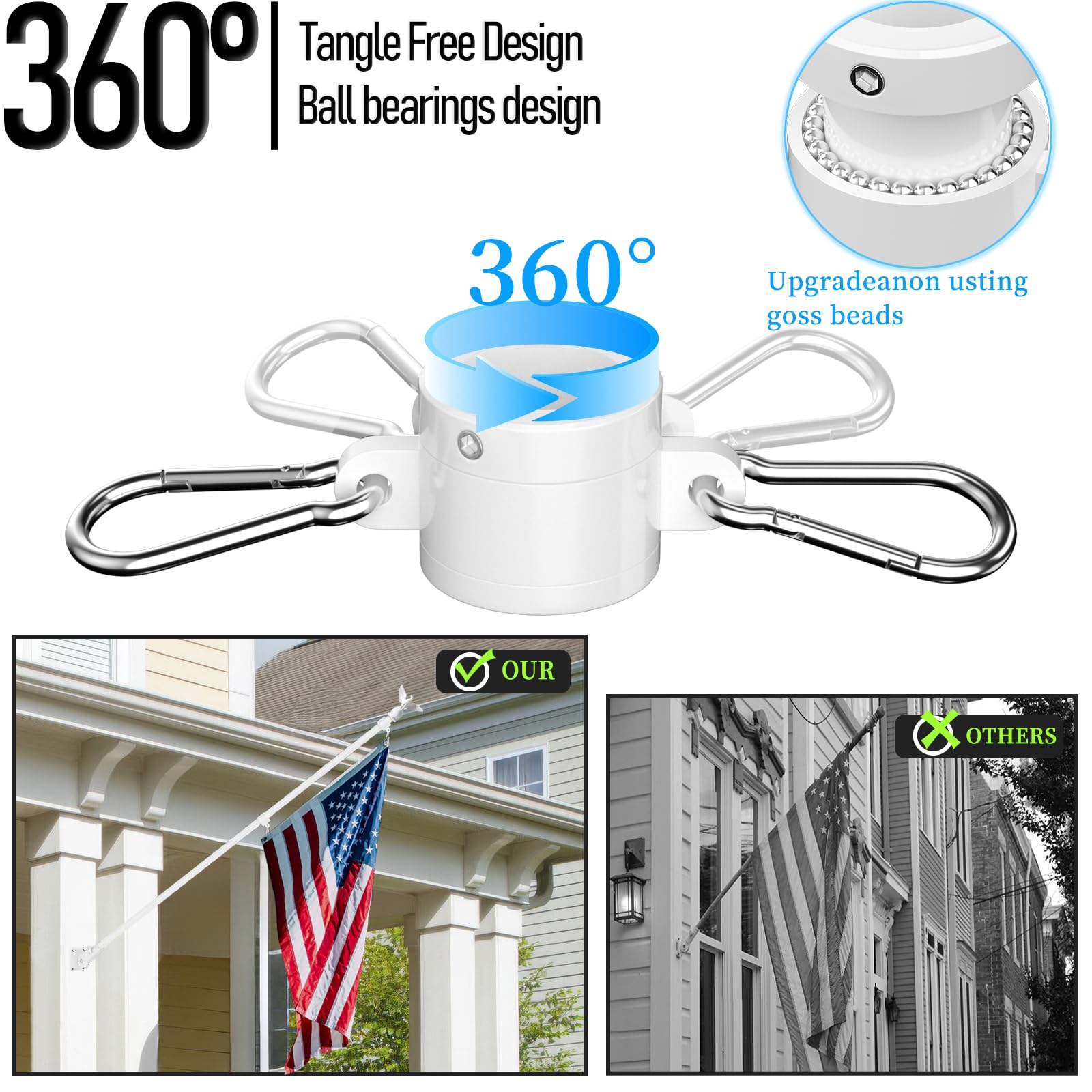 LETSTRY complete flagpole kit simplifies outdoor setup and use.