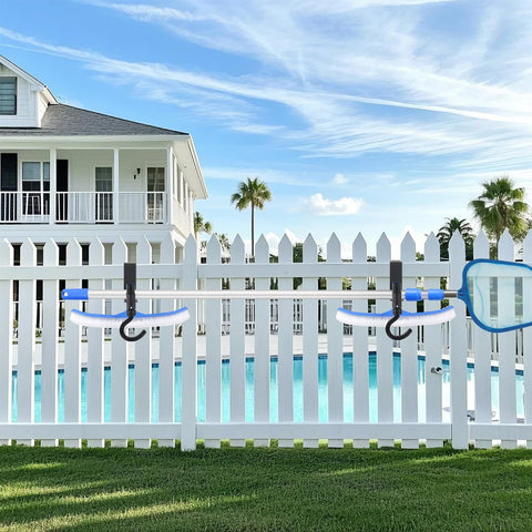 Outdoor use with rust resistant coating for Lettry hooks.