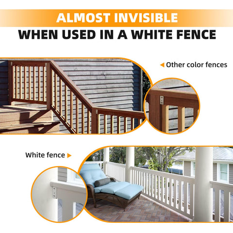 LEVENDOR powder-coated aluminum finish resists corrosion on outdoor fences