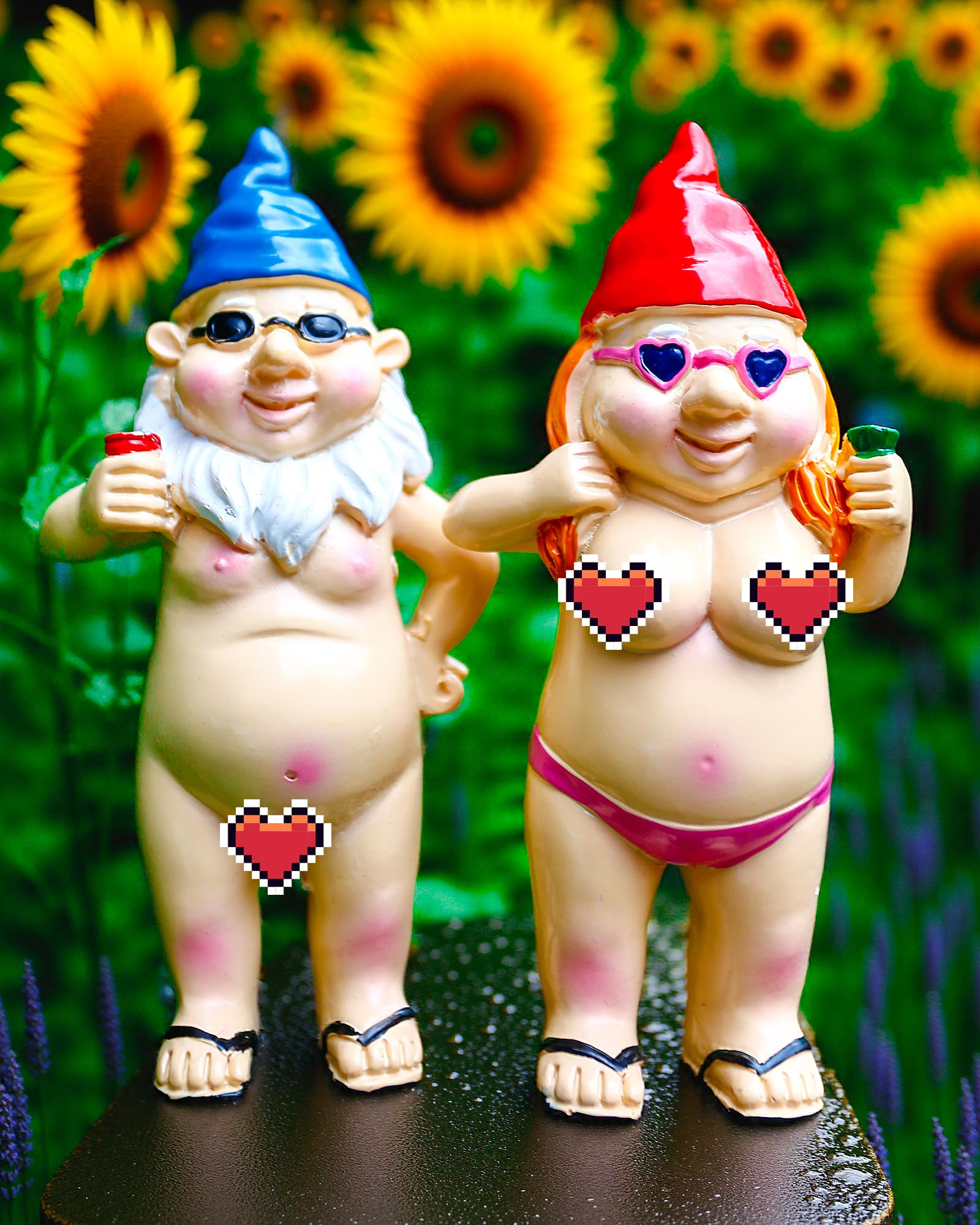 Charming yard gnomes decor sparking smiles and conversation