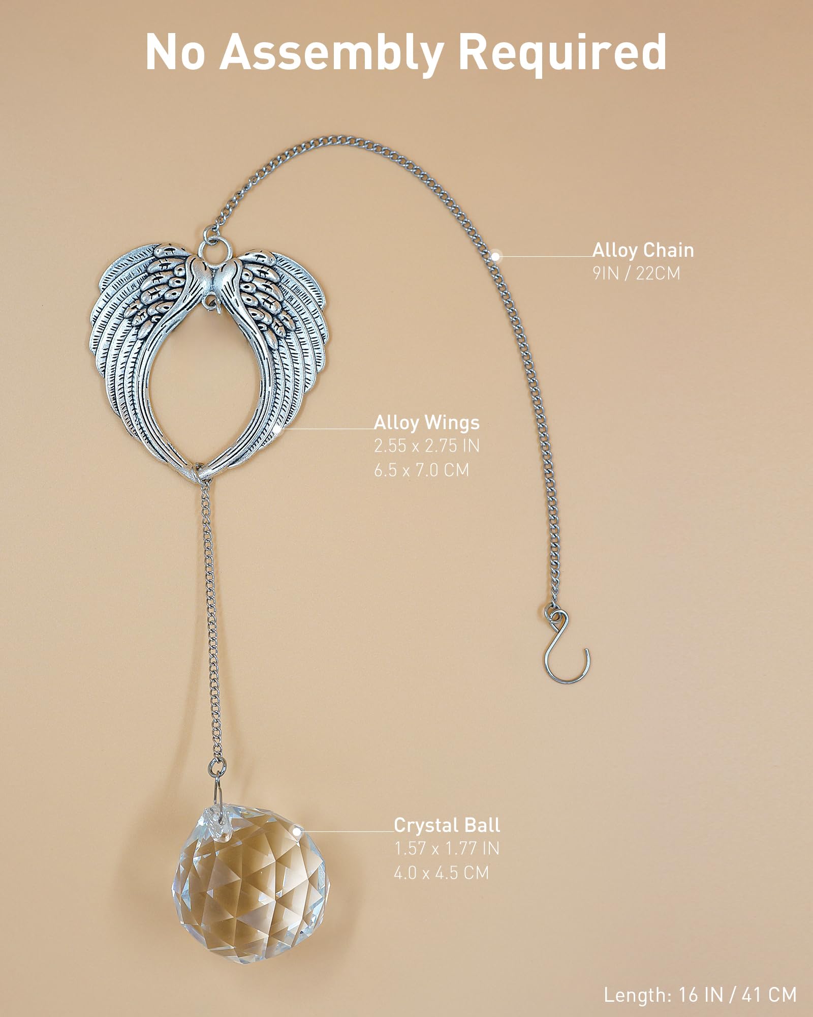 Leverse sun catcher decor for office or desk with gentle light.