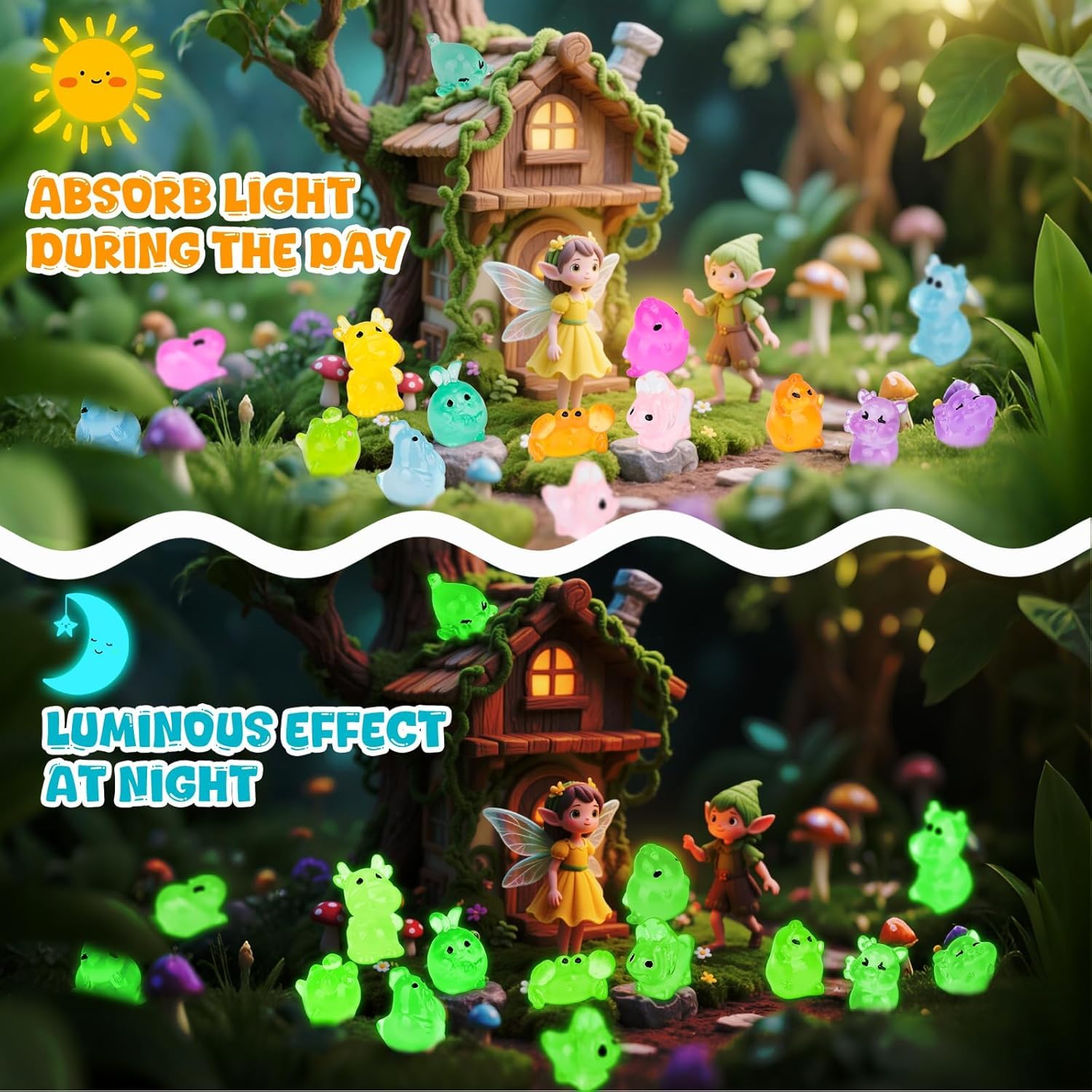 LEWELLRY mystery resin animals blind bag adds playful surprise to decor.