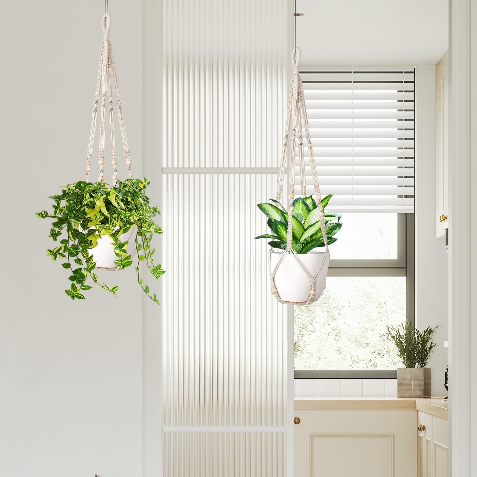 LEWESU boho decor for living rooms and patios.