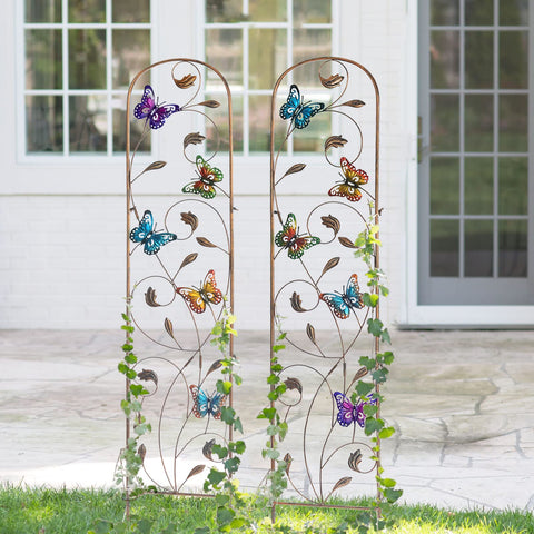 LEWIS&WAYNE ideal for jasmine and climbing roses in small spaces.