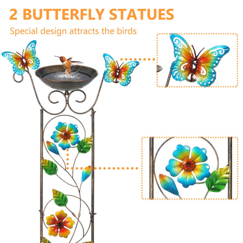 LEWIS&WAYNE bronze finish trellis enhances outdoor style and durability