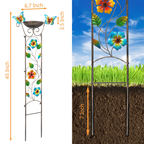 LEWIS&WAYNE butterflies on trellis detail adds color and charm