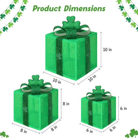 Lewondr St Patrick's Day USB cable setup enables quick plug-and-play decorating.