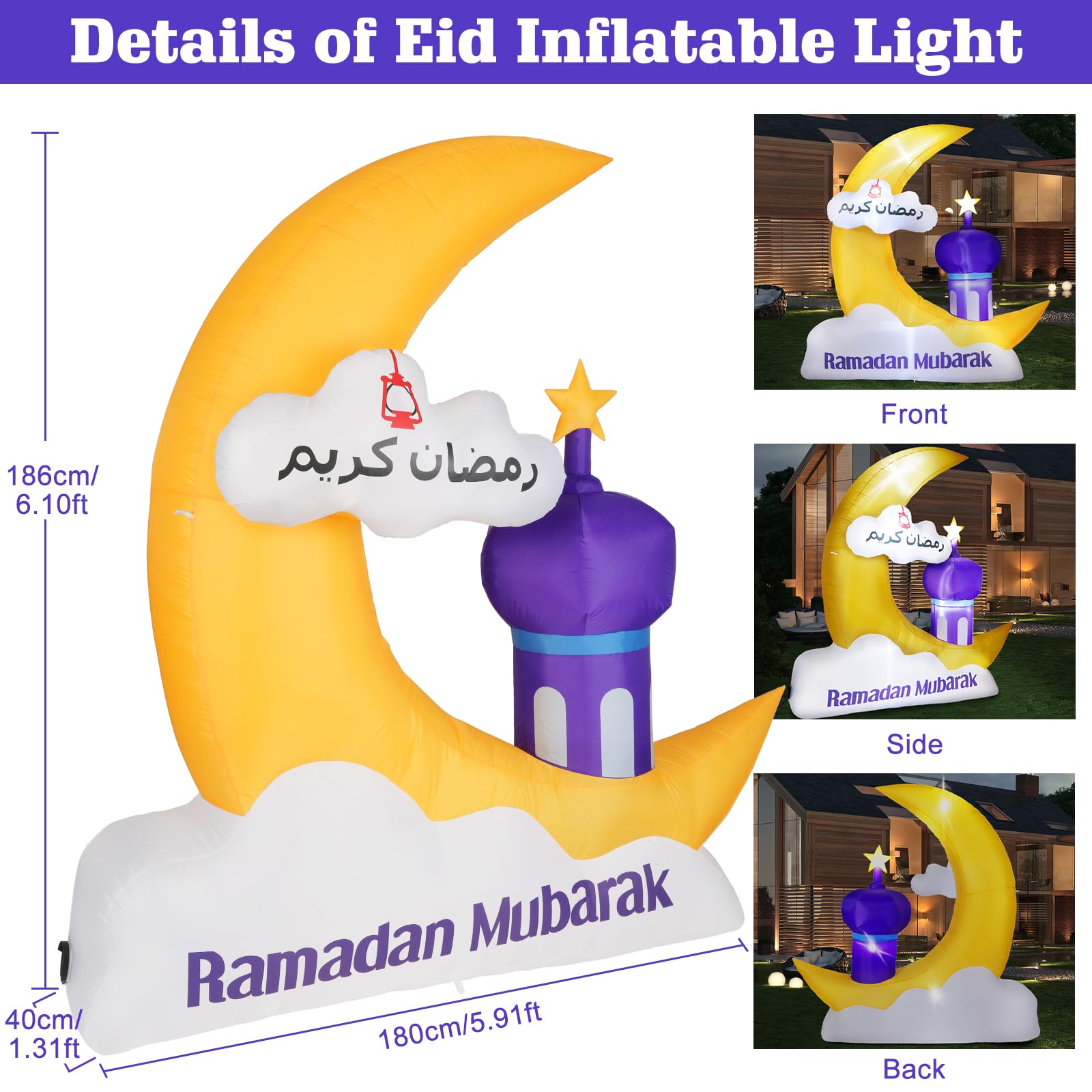 Lewondr yard Ramadan decor adds festive mood for family gatherings