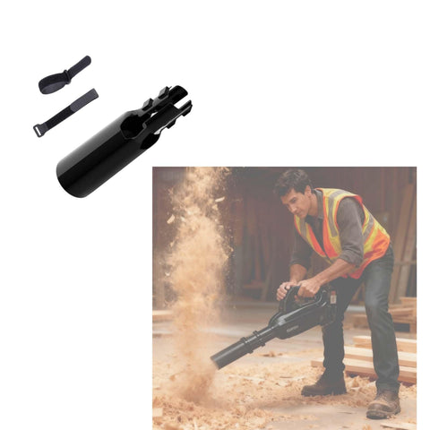 LEYAO Leaf Blower Air Booster with cyclone 2X for stronger airflow.