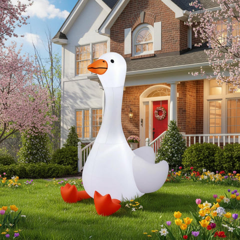 Leyndo goose lights up outdoor evening scenes for party ambiance