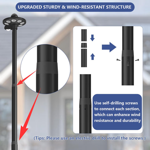 Lezbanz ground sleeve and top assembly for secure in-ground mounting