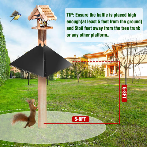 Lezcufer easy-install mount enables a quick, secure attachment to wooden poles.