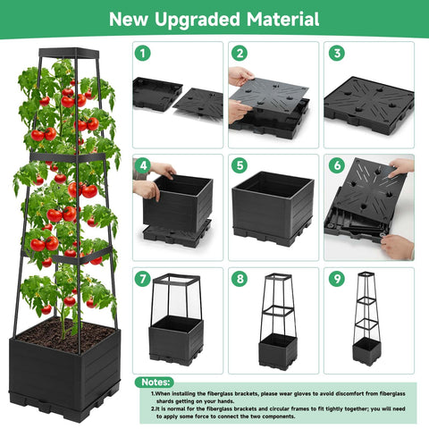 Lezmarket tool-free assembly enables fast, effortless setup.