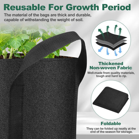 Close-up of thickened nonwoven fabric and durable stitching on Lezmarket bag