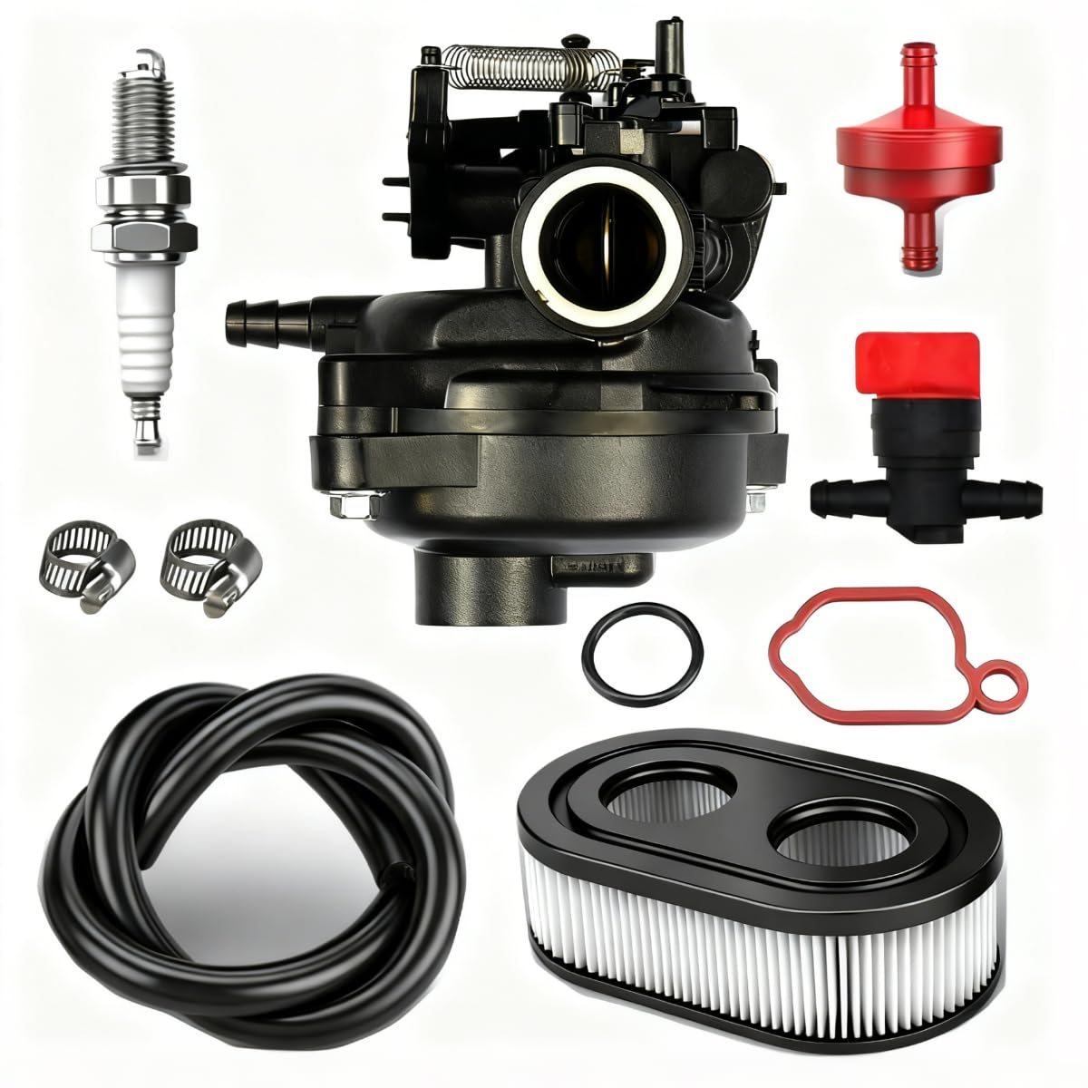 LEZZON carburetor assembly kit ready for installation on compatible engines, improving reliability.
