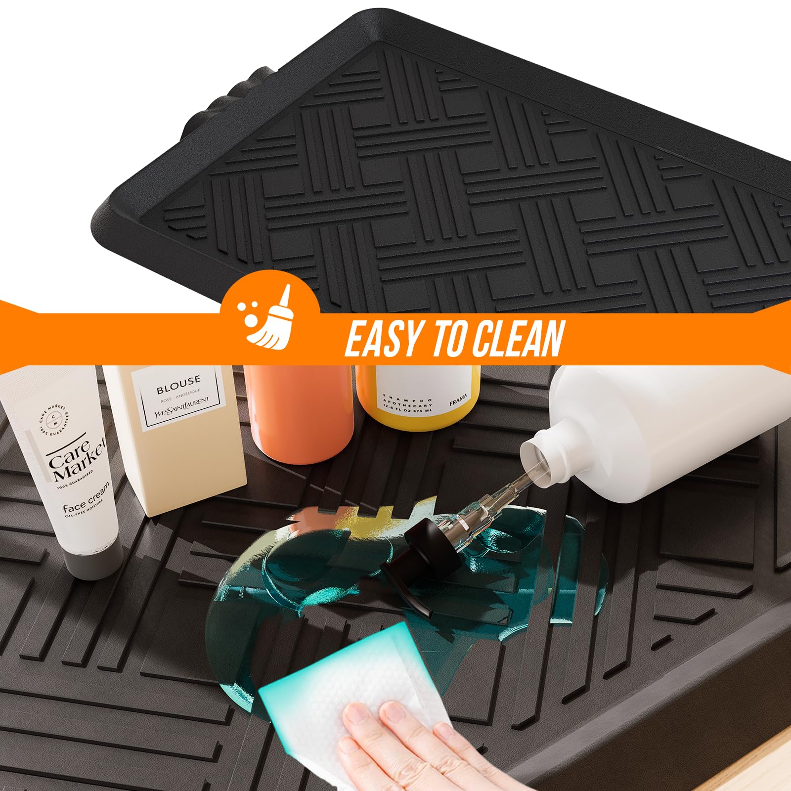 LFCONNECT plant tray option helps prevent overwatering on surfaces.