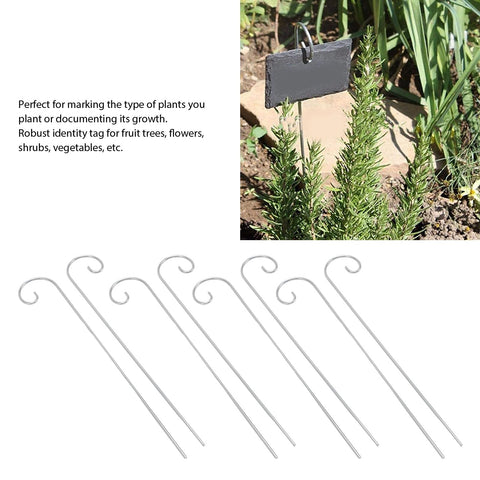 LFMUDNE hanging clip plant marker enables quick label attachment.