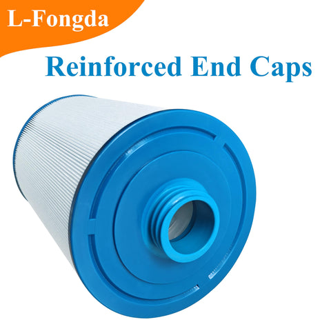 L-Fongda spa filter 45 sq ft filtration area for thorough cleaning