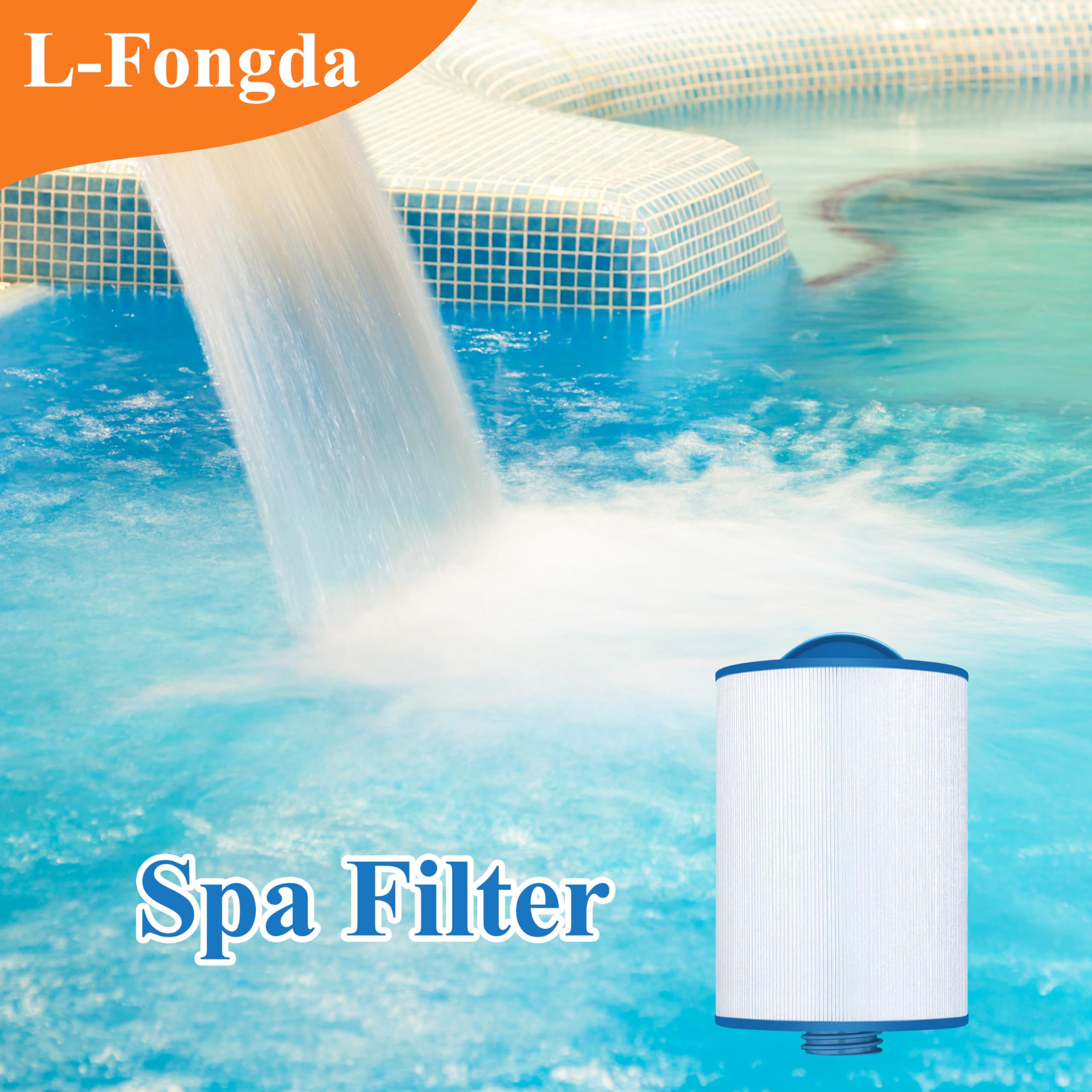 L-Fongda spa filter compatibility with multiple models for flexibility