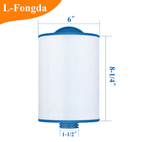L-Fongda spa filter top handle close-up for easy installation