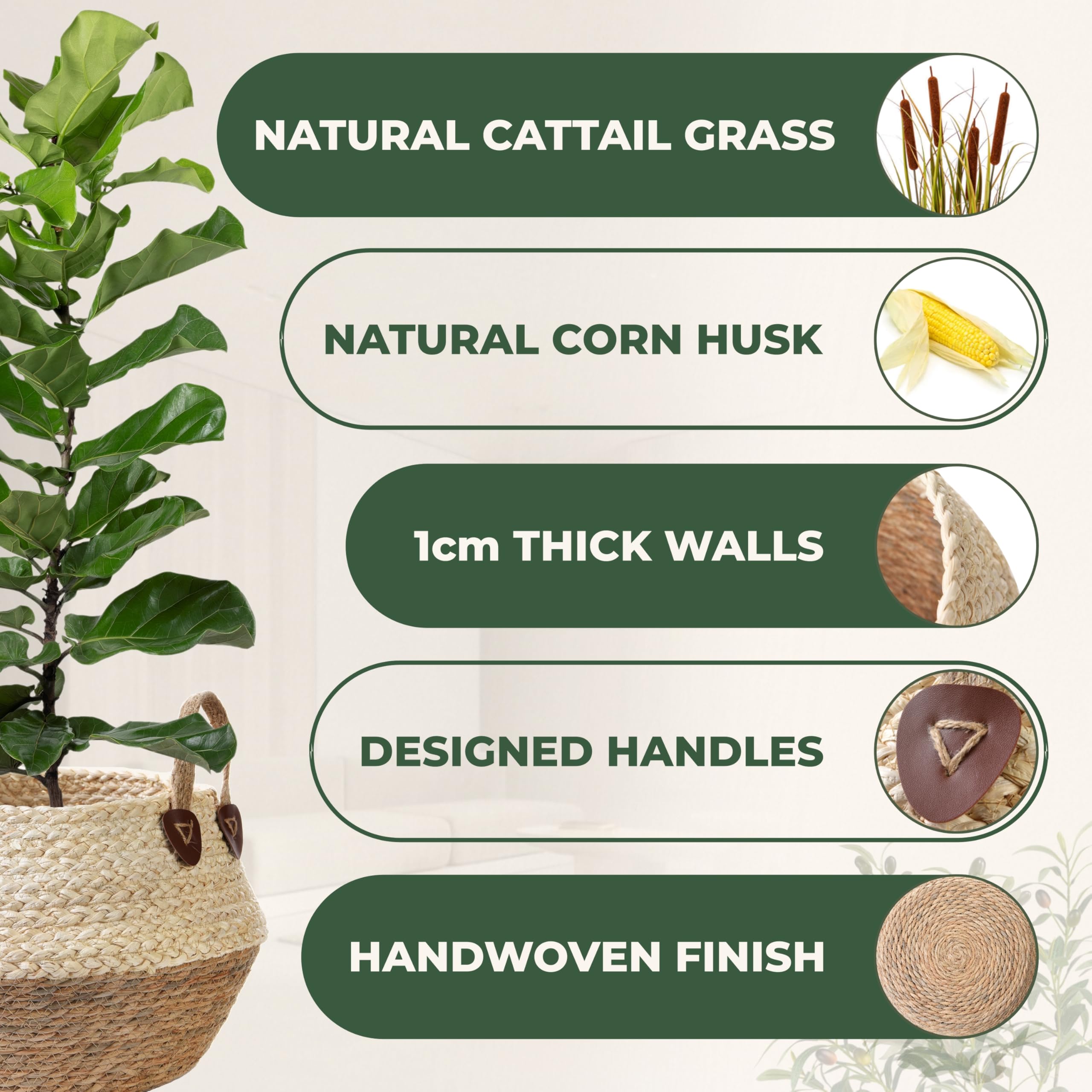 Lfory durable artificial-tree pot with rustic-modern design suits hotels and offices