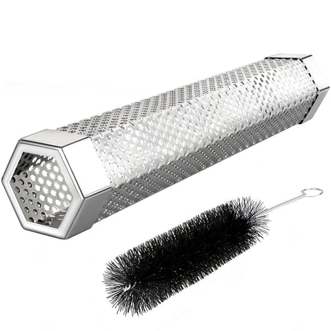 LFSEMINI pellet smoker tube 12-inch stainless steel for versatile grill smoking
