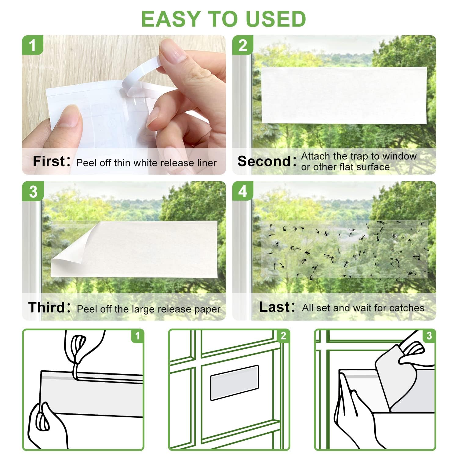 LFSYS window trap on clear window demonstrates discreet design