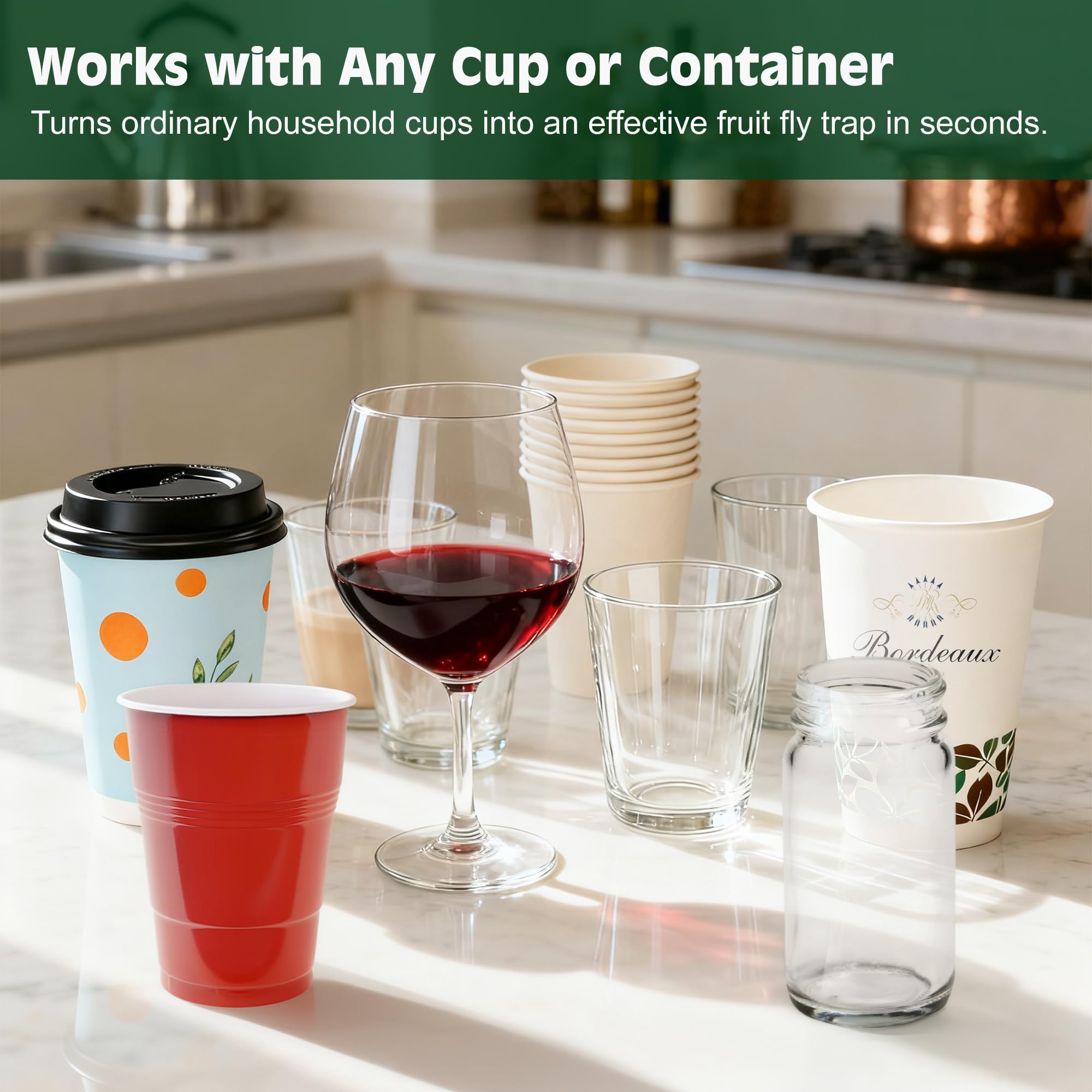 Indoor-safe and odor-free design suitable around food prep areas.