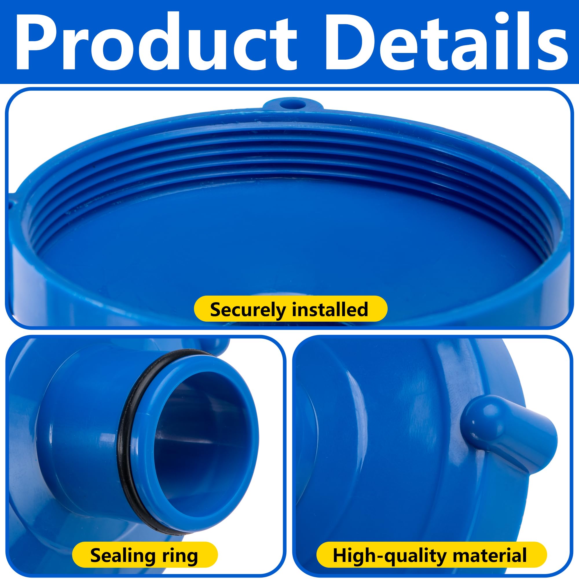 LFUTARI adapter sealing ring demonstrates secure fit to prevent leaks
