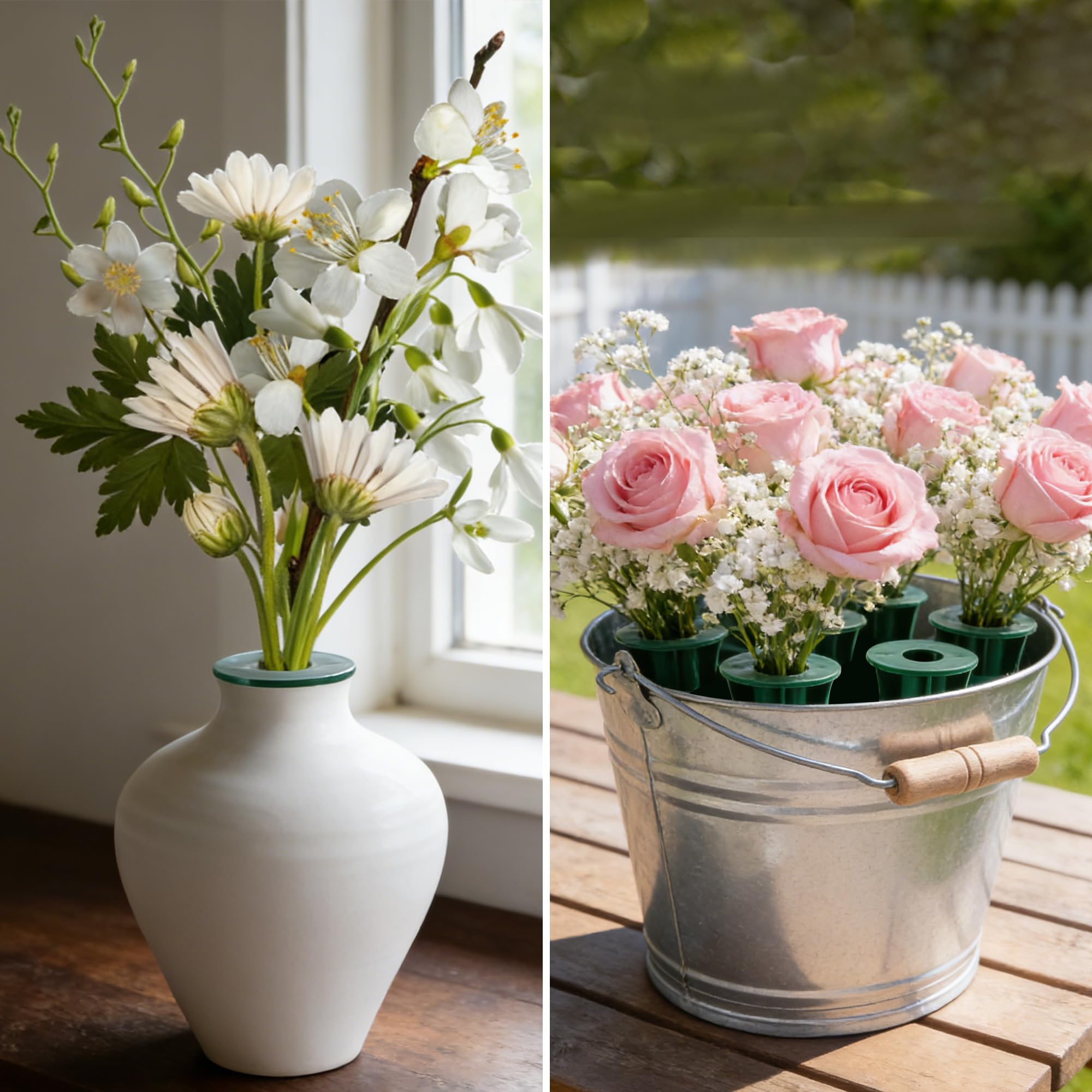 LFUTARI artificial bouquet stable stem support complements garden décor.