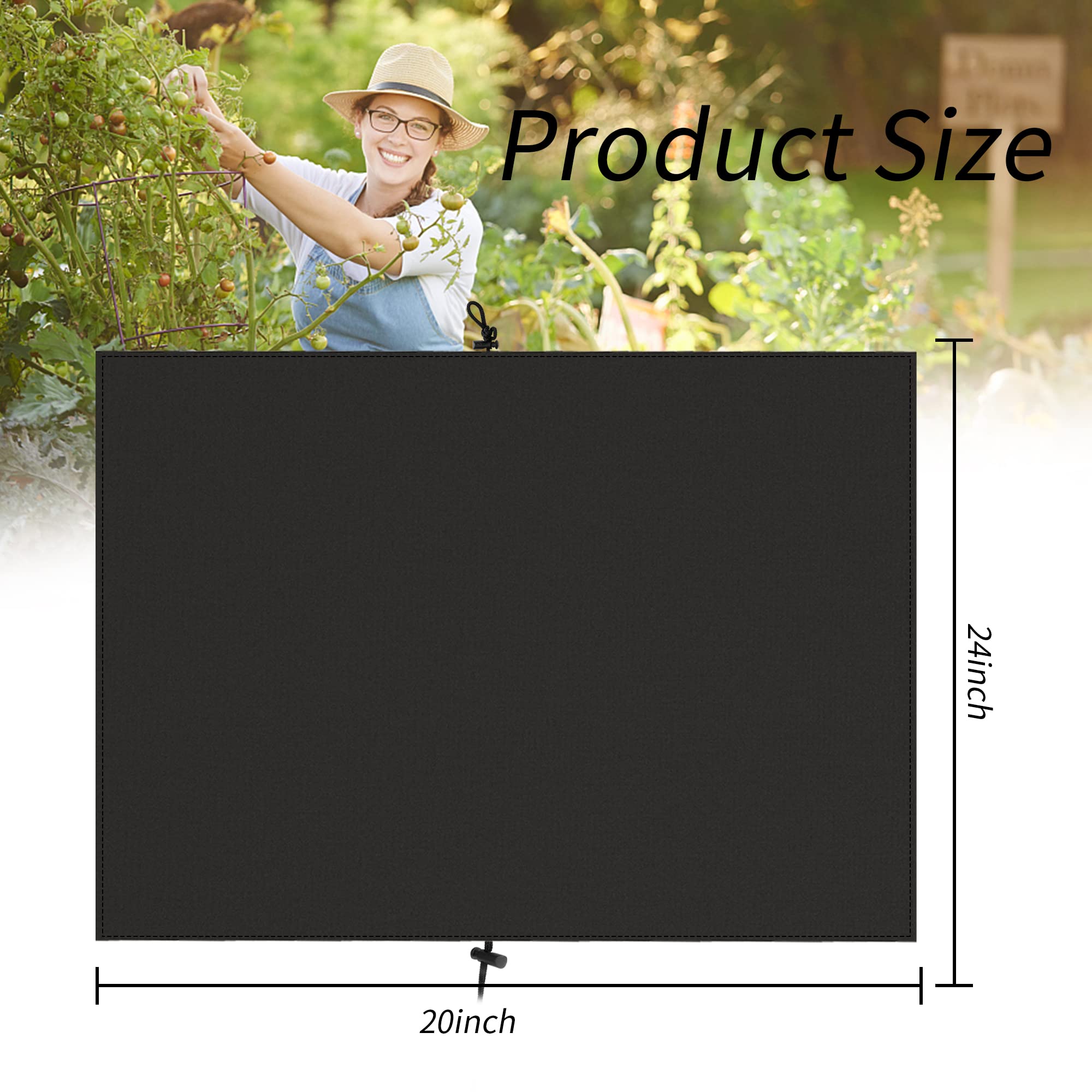 LFUTARI city pickers replacement cover on planter box with drawstring provides secure fit