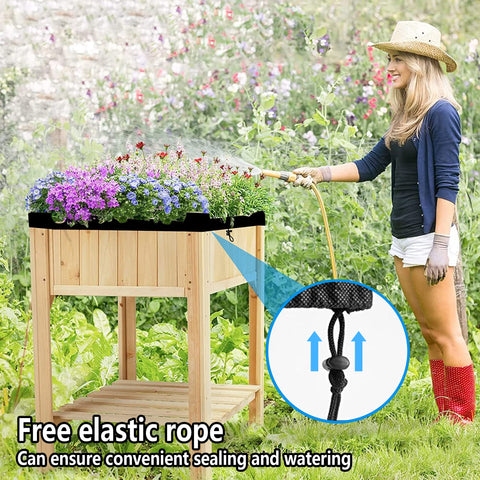LFUTARI cuttable edge allows custom sizing for different planter dimensions