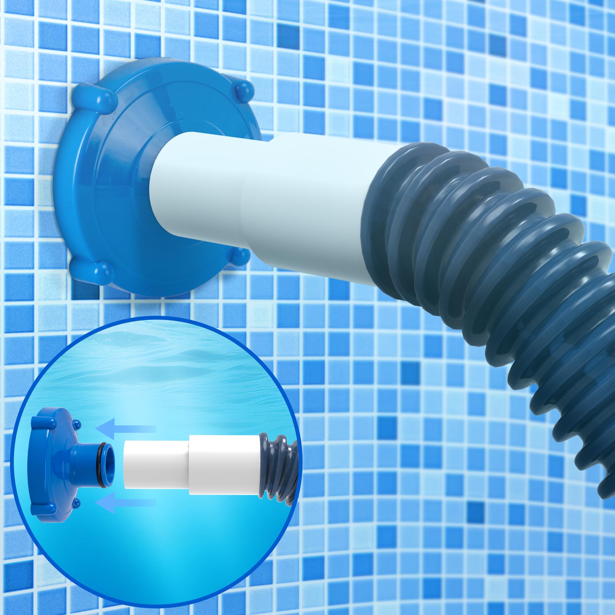 LFUTARI durable plastic for long-term pool maintenance