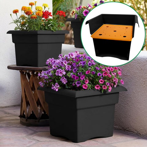 LFUTARI inserts suitable for indoor and outdoor use across various container setups.