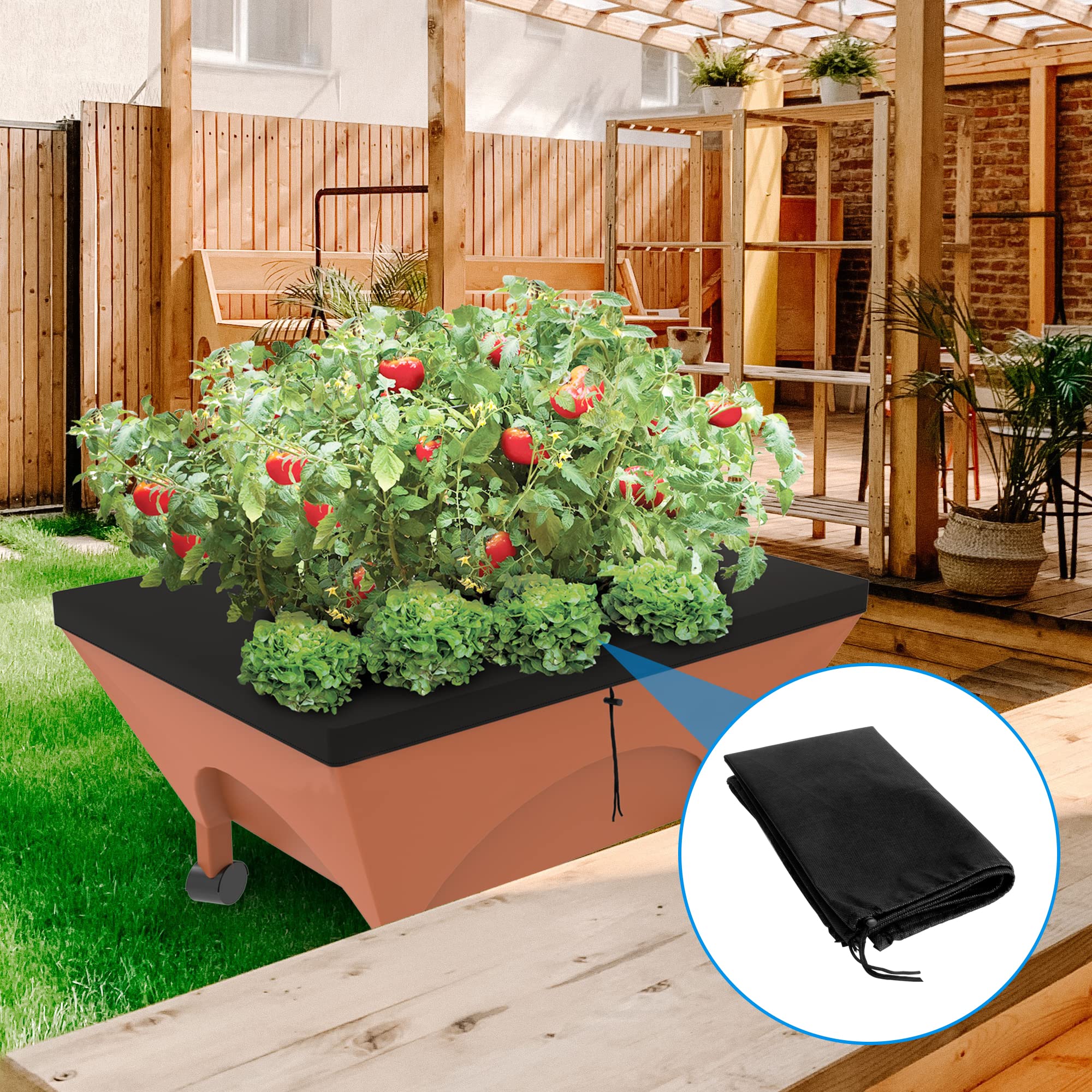 LFUTARI package includes three replacement covers for convenient gardening replacements