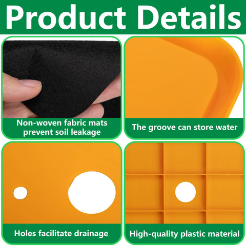 LFUTARI drainage holes on the insert promote healthy roots by preventing overwatering.