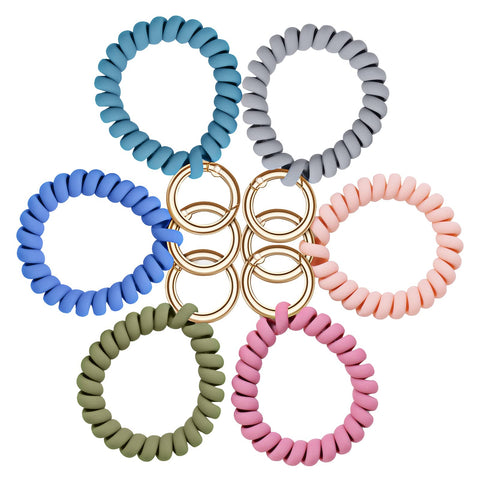 LGEGE compact wristlet keychain keeps small items secure
