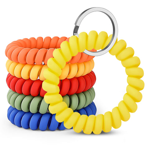 LGEGE stretchable wristband securely holds keys during gym and travel.