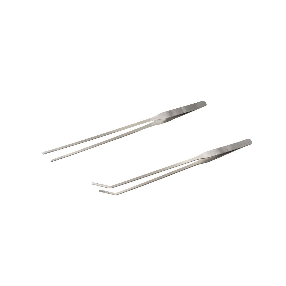 LGEGE straight 27cm tweezers for precise garden tasks and safe handling.