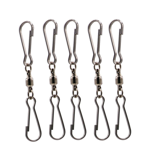 LGEGE wind spinner clip swivel 5pc for smooth rotation and secure outdoor mounting.