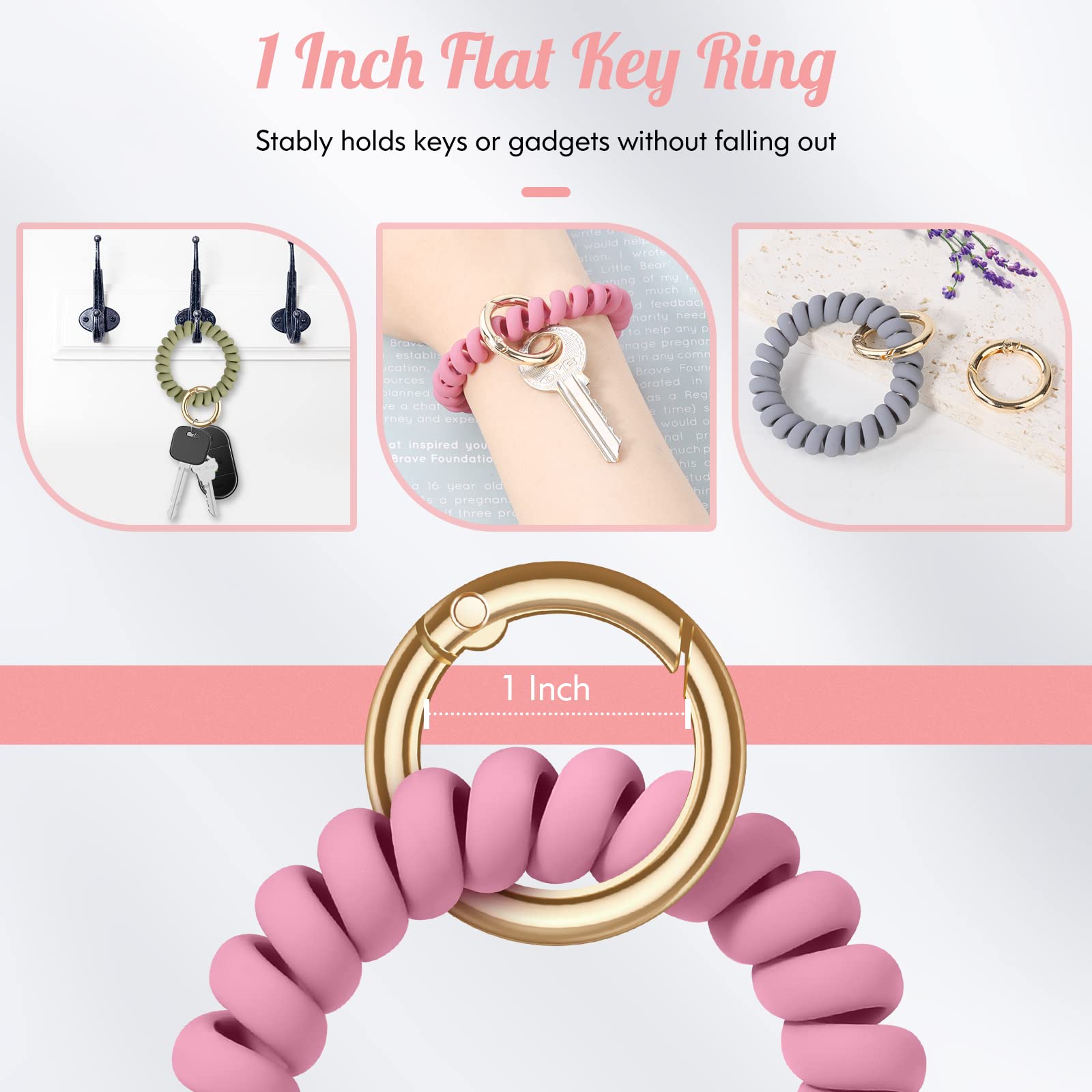 LGEGE wristband doubles as hair tie without pulling hair