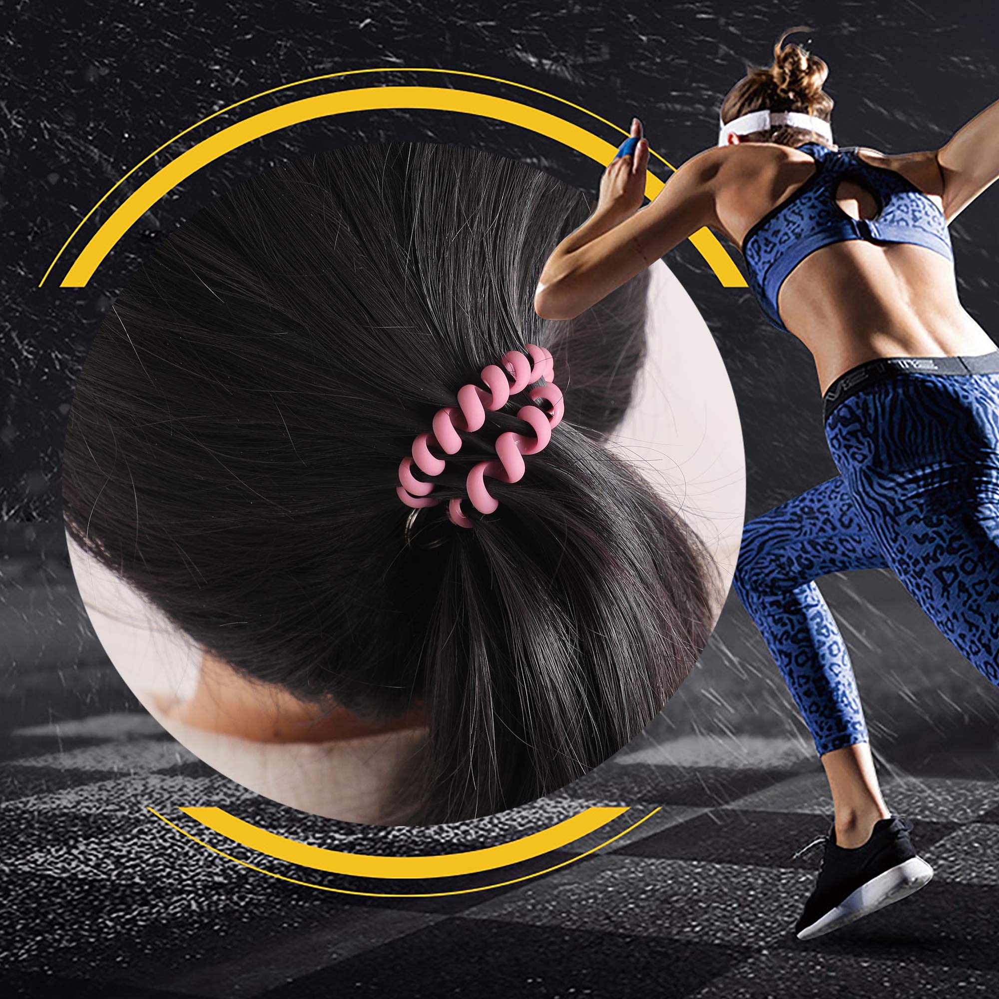 LGEGE wristlet doubles as hair tie and fashion accessory