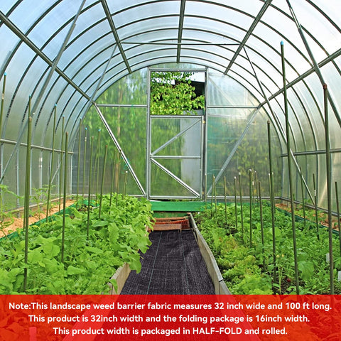 LGJIAOJIAO water-through weed fabric demonstrates soil moisture and nutrient passage.