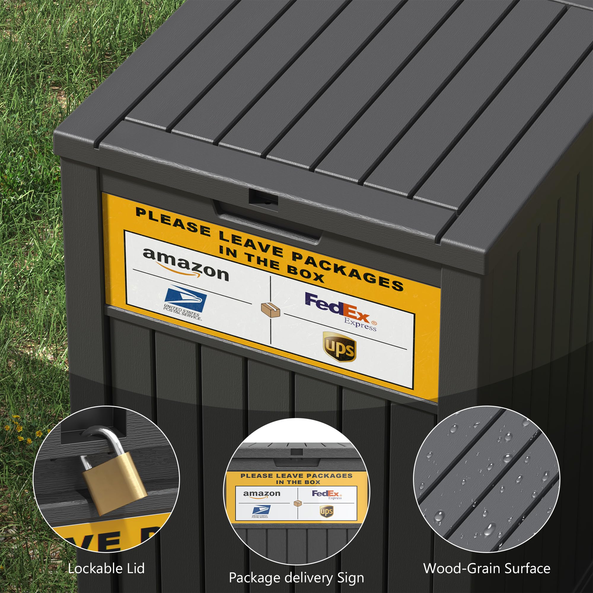 LHBGO double-wall construction for durability outdoors