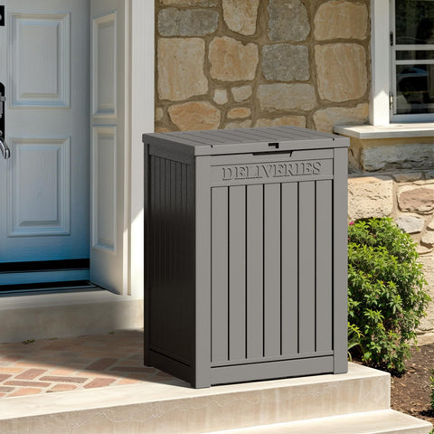 LHBGO durable resin construction stands up to outdoor use.